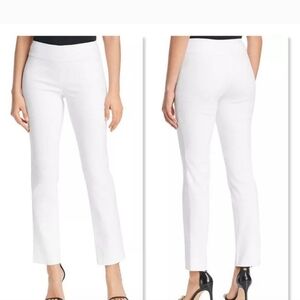 NWT Nic & Zoe Polished Wonderstretch High Waist Paper White Pants   Size 16